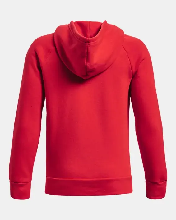 Under Armour Boys' UA Rival Fleece Hoodie. 2