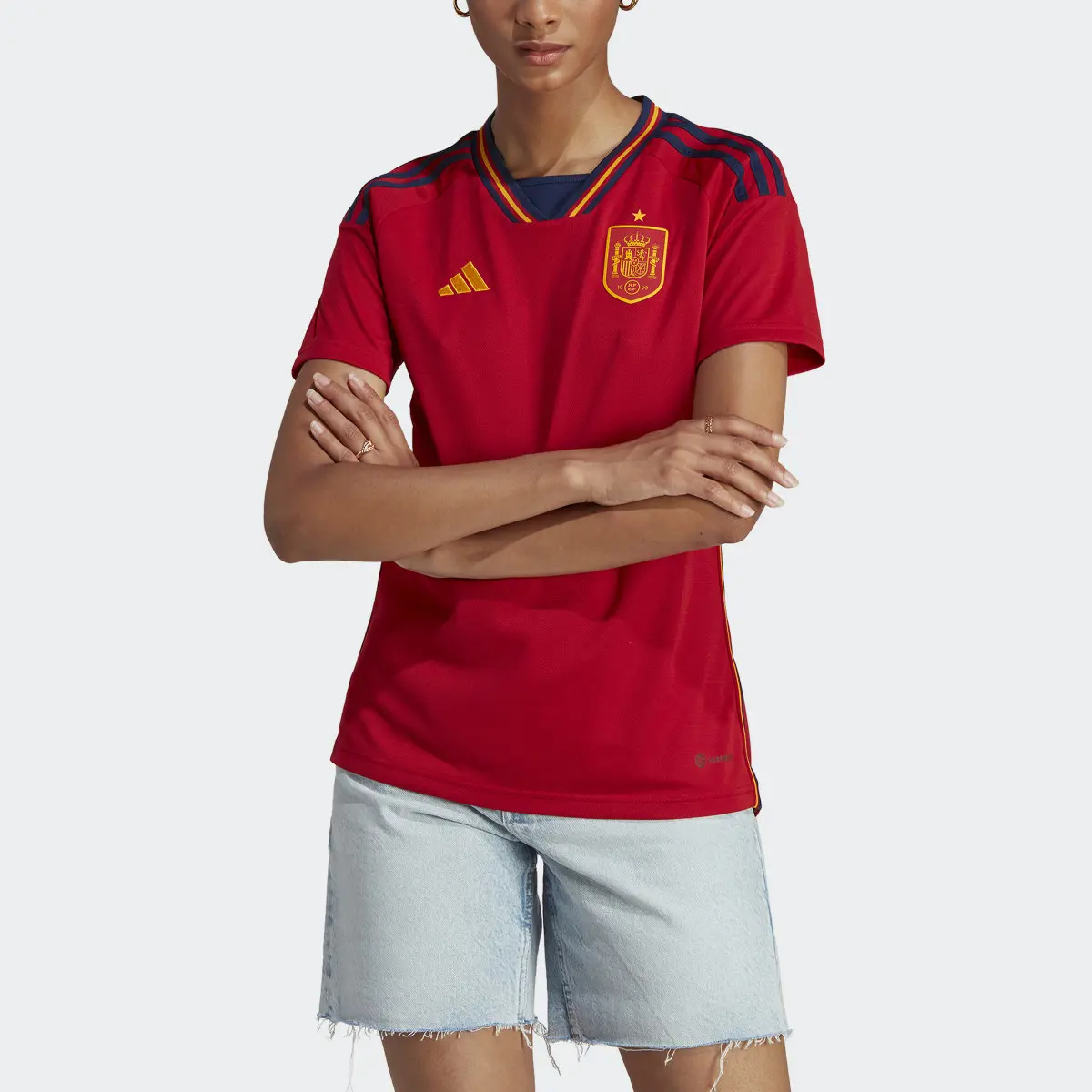 Adidas Spain 22 Home Jersey. 1
