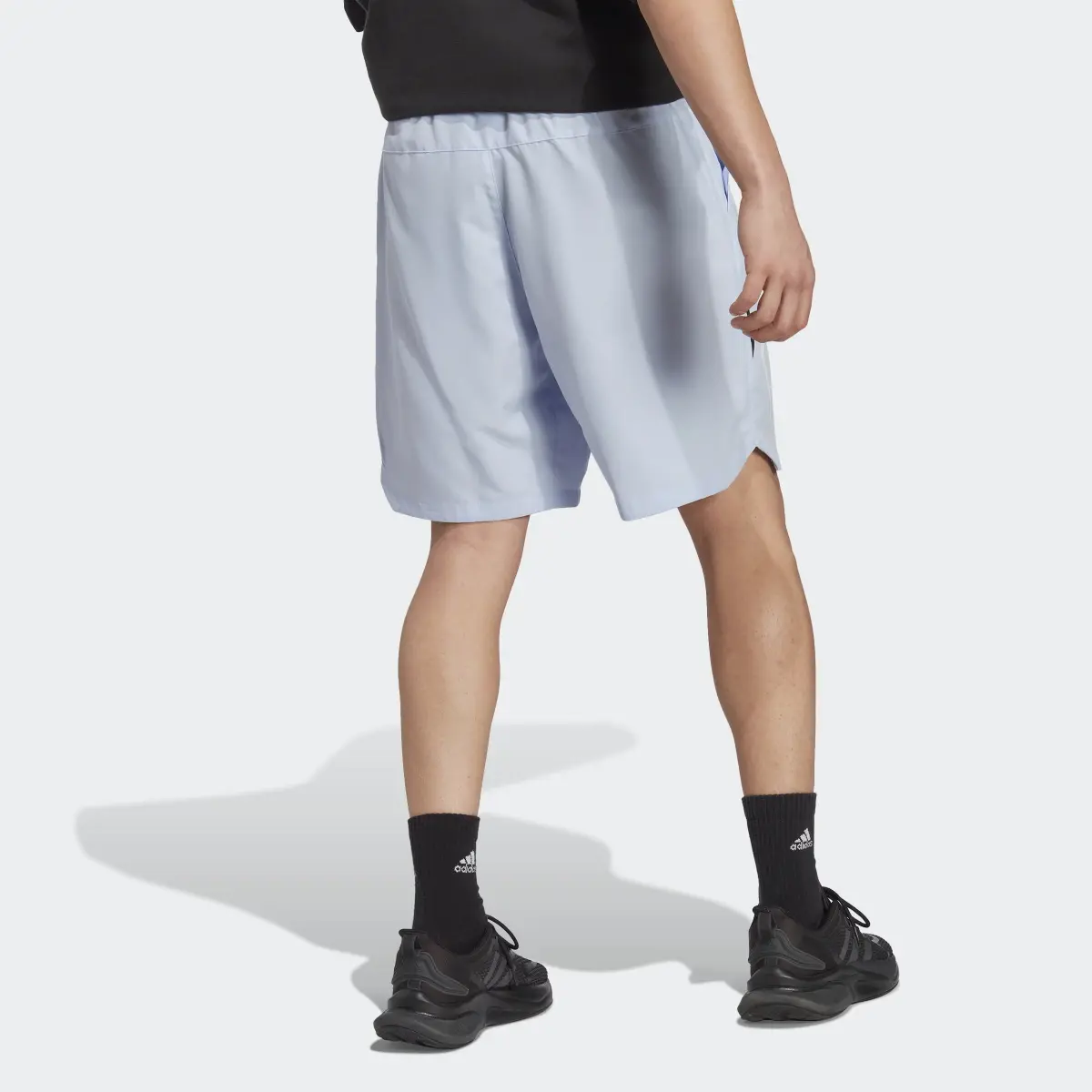 Adidas Colorblock Woven Shorts. 2