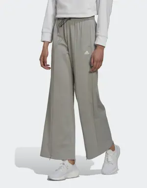 AEROREADY Wide-Leg High-Rise Pants