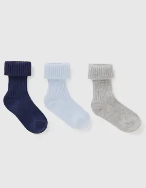 long sock set with cuff