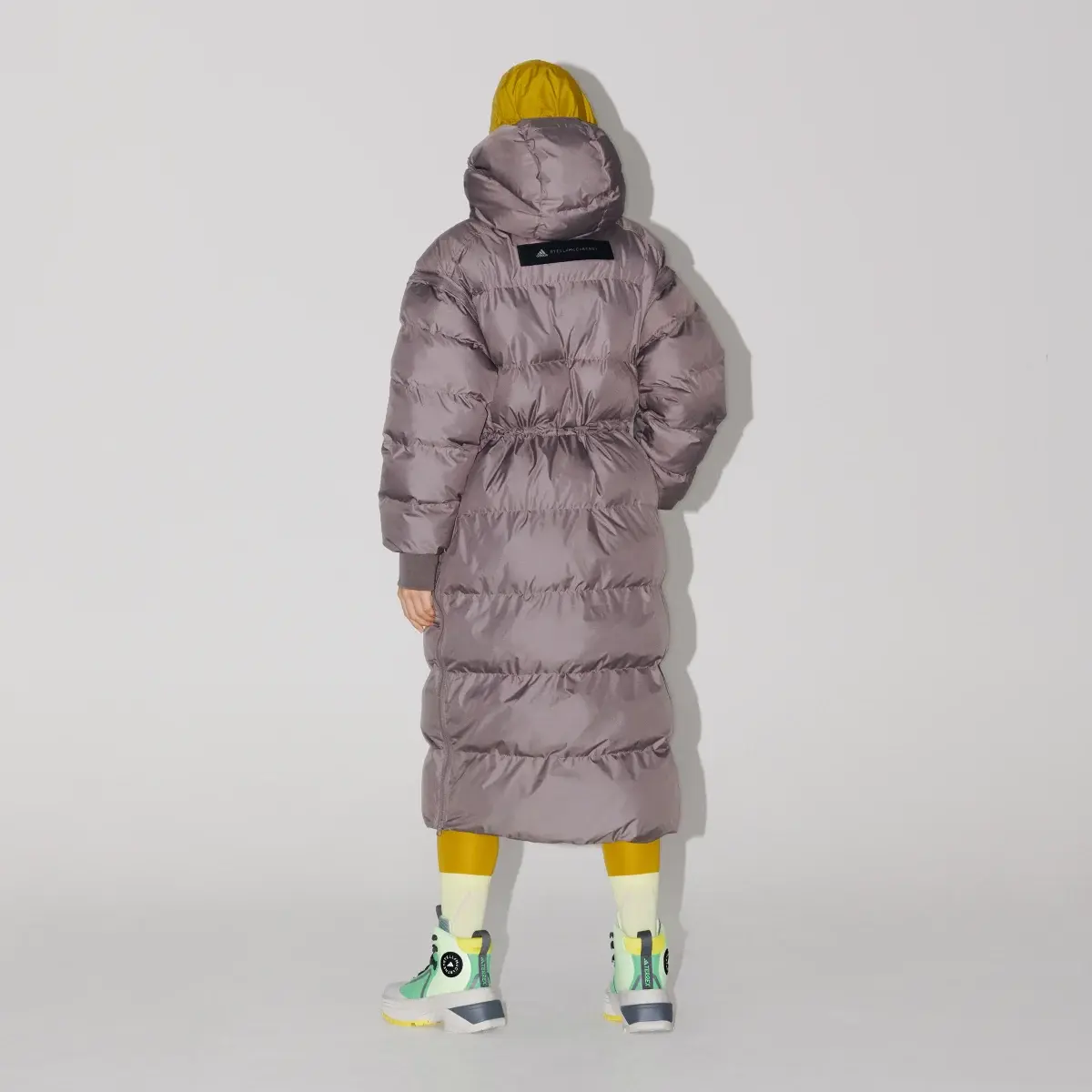 Adidas by Stella McCartney Long Padded Winter Jacket. 3