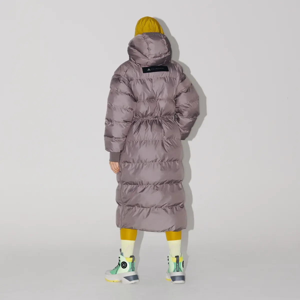 Adidas by Stella McCartney Long Puffer-Mantel. 3