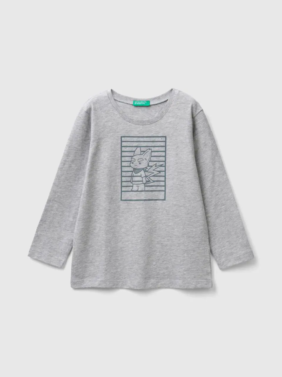 Benetton sweater in cotton with print. 1