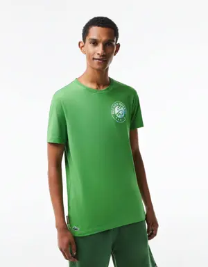 Lacoste T-shirt da uomo con logo Lacoste Sport Roland Garros Edition