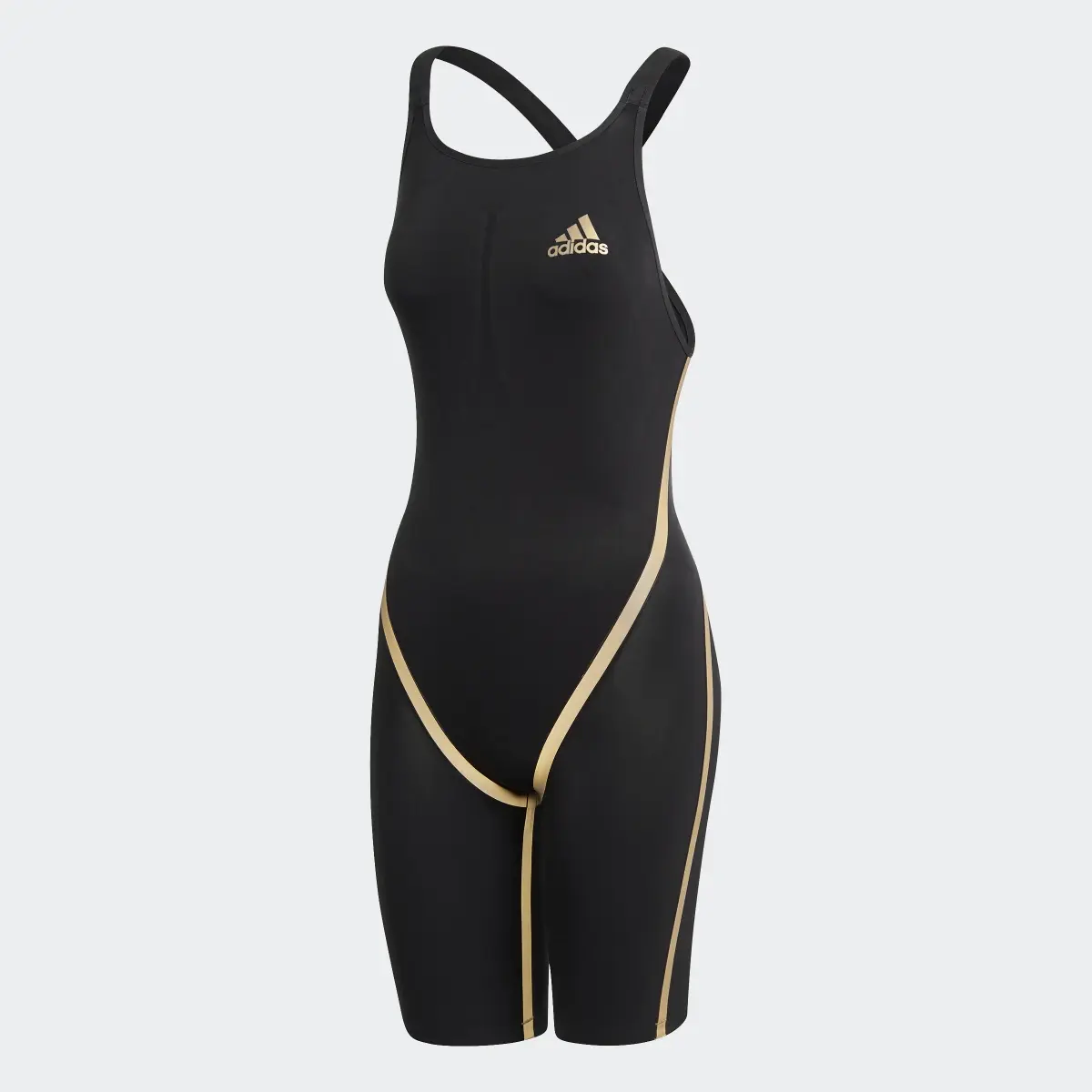 Adidas Adizero XX Open-Back Swimsuit. 1