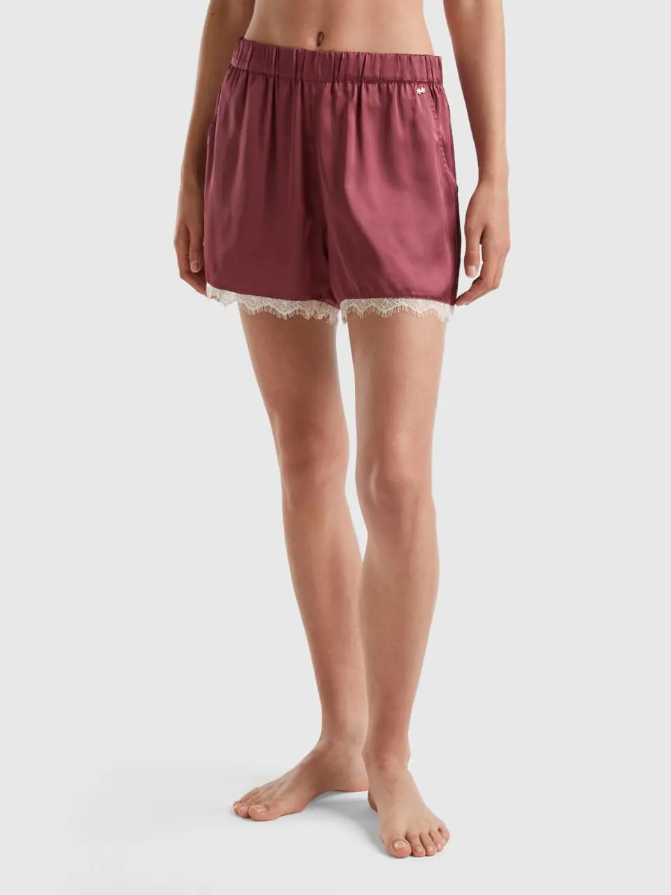 Benetton satin shorts. 1