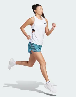 Adidas Short de running imprimé intégral 3 bandes Run Icons. 3