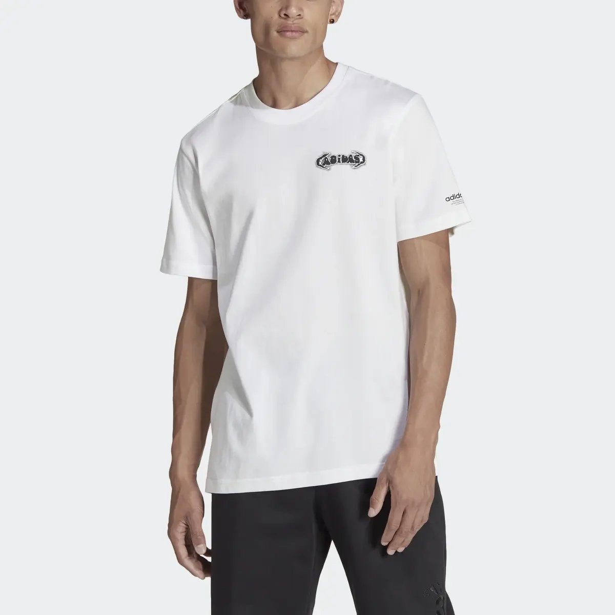 Adidas Graphic Campus Tee. 1