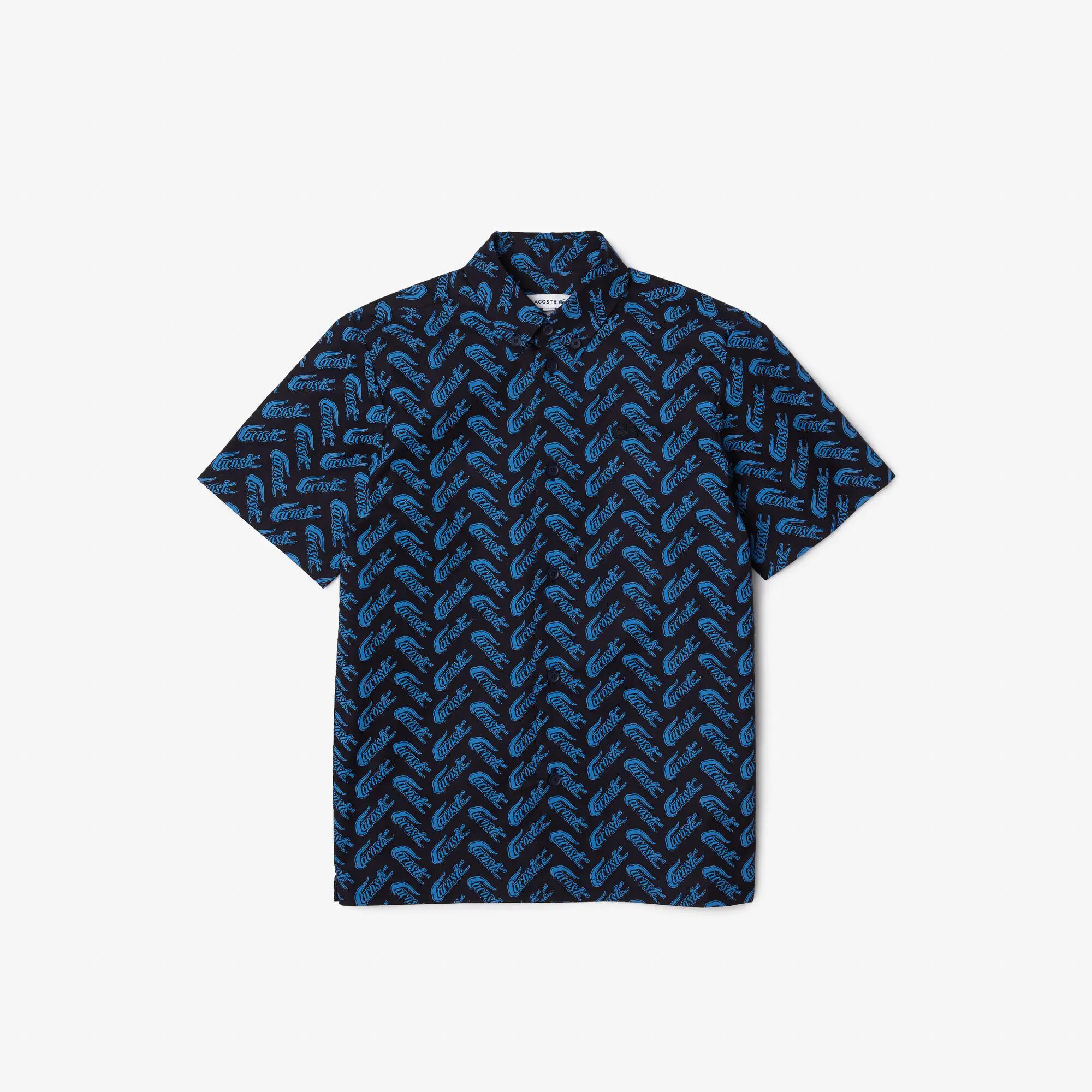Lacoste Boys’ Lacoste Short Sleeve Cotton Voile Shirt. 1