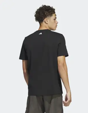 Adidas Chain Net Basketball Graphic Tee. 3 Adidas Chain Net Basketball Graphic Tee. 3
