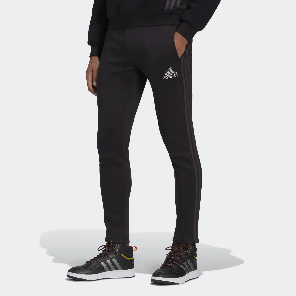 Adidas Essentials Holiday Pack Fleece Pants. 1