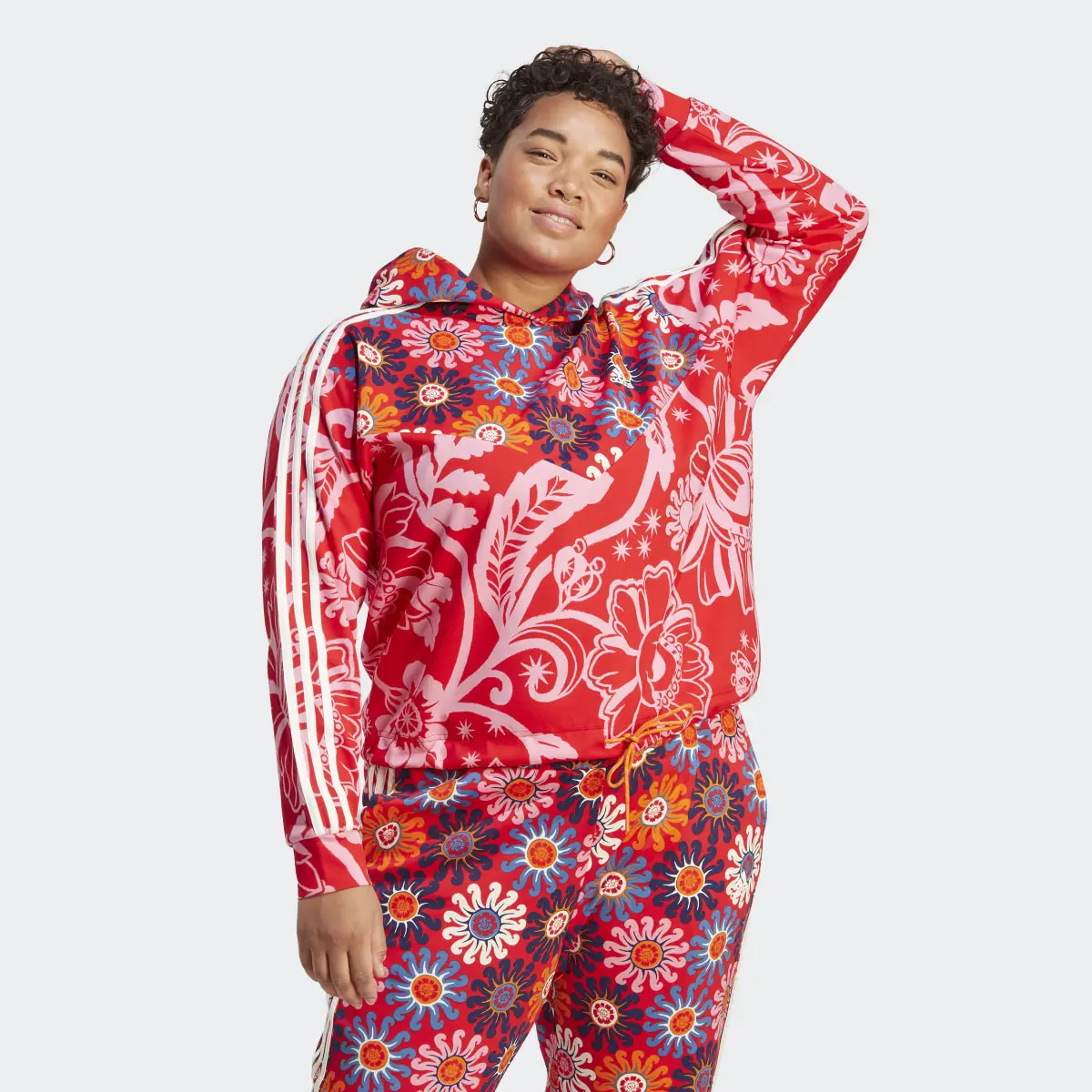 Adidas x FARM Rio Hoodie (Plus Size). 2