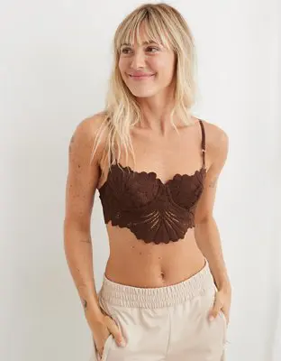 American Eagle Show Off Unlined Lace Bra. 1