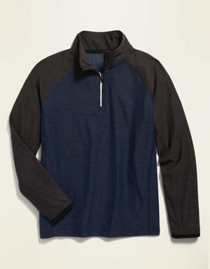 Breathe ON 1/4-Zip Performance Top for Boys blue