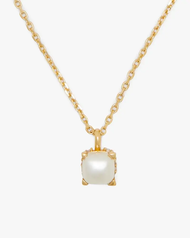 Kate Spade Little Luxuries 6mm Square Pendant. 1