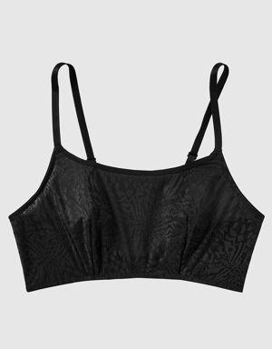 Animal Print Lace Bralette