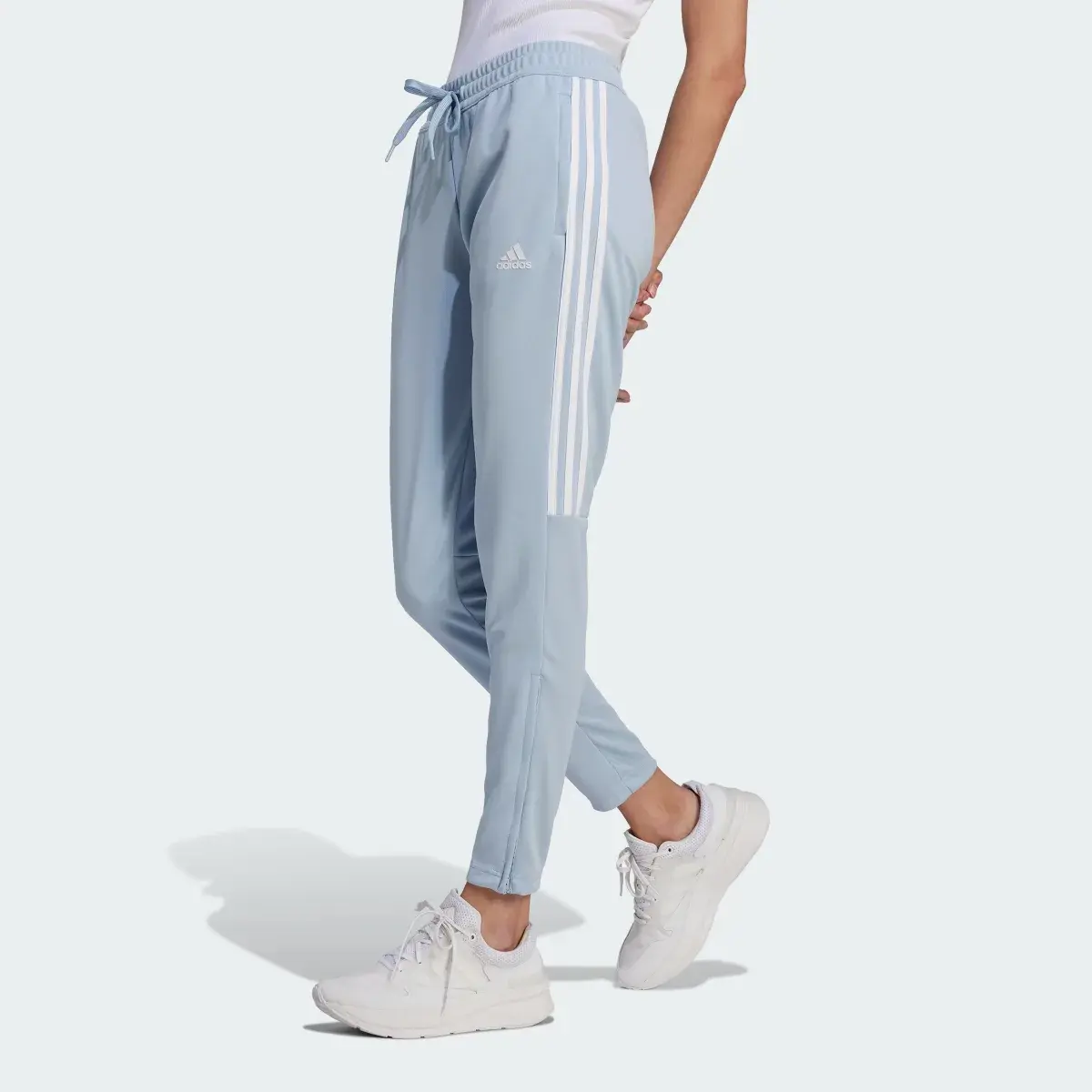 Adidas Pants Ajustados AEROREADY Sereno Cut 3 Franjas Pierna Cónica. 1