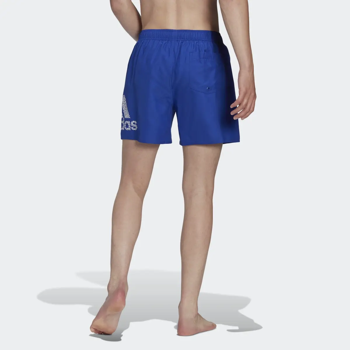 Adidas CLX Short Length Swim Shorts. 2