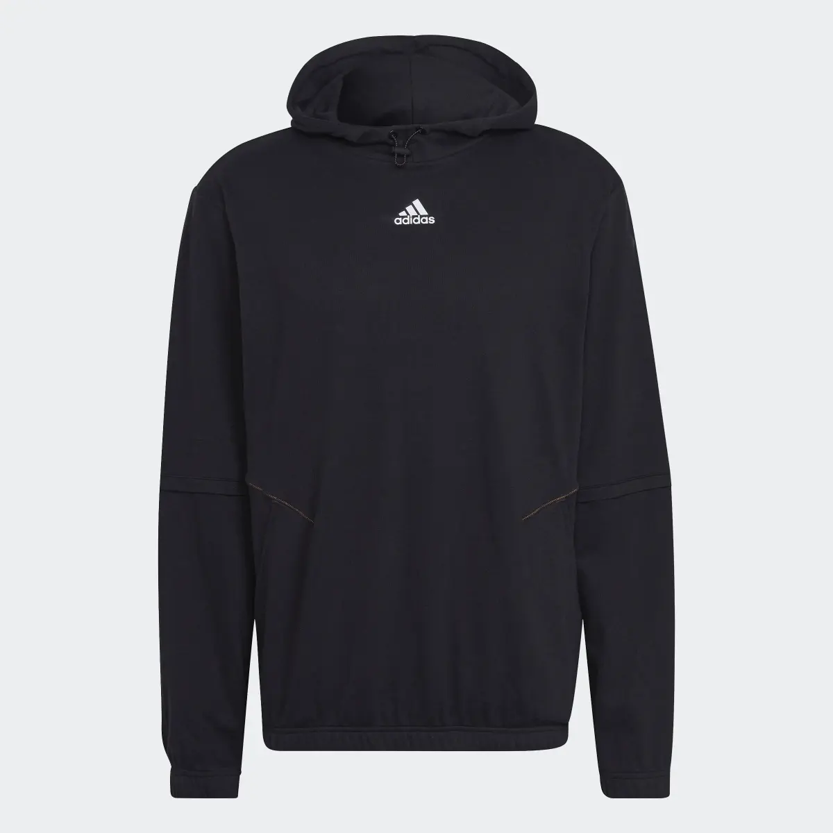 Adidas TRVL Lightweight Hoodie. 1