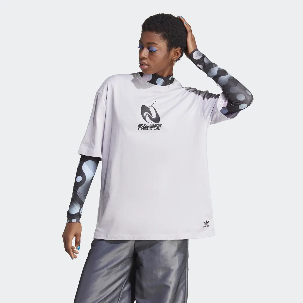 Adidas Always Original Graphic Loose Tee. 2