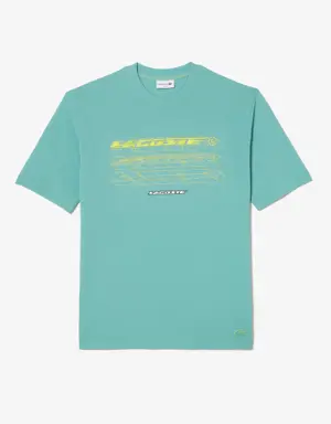 Lacoste Men’s Loose Fit Organic Cotton Piqué T-Shirt