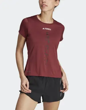 Adidas T-shirt de trail running Terrex Agravic
