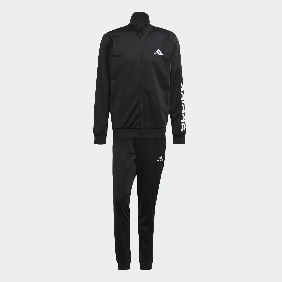 Adidas Primegreen Essentials Linear Logo Tracksuit. 1