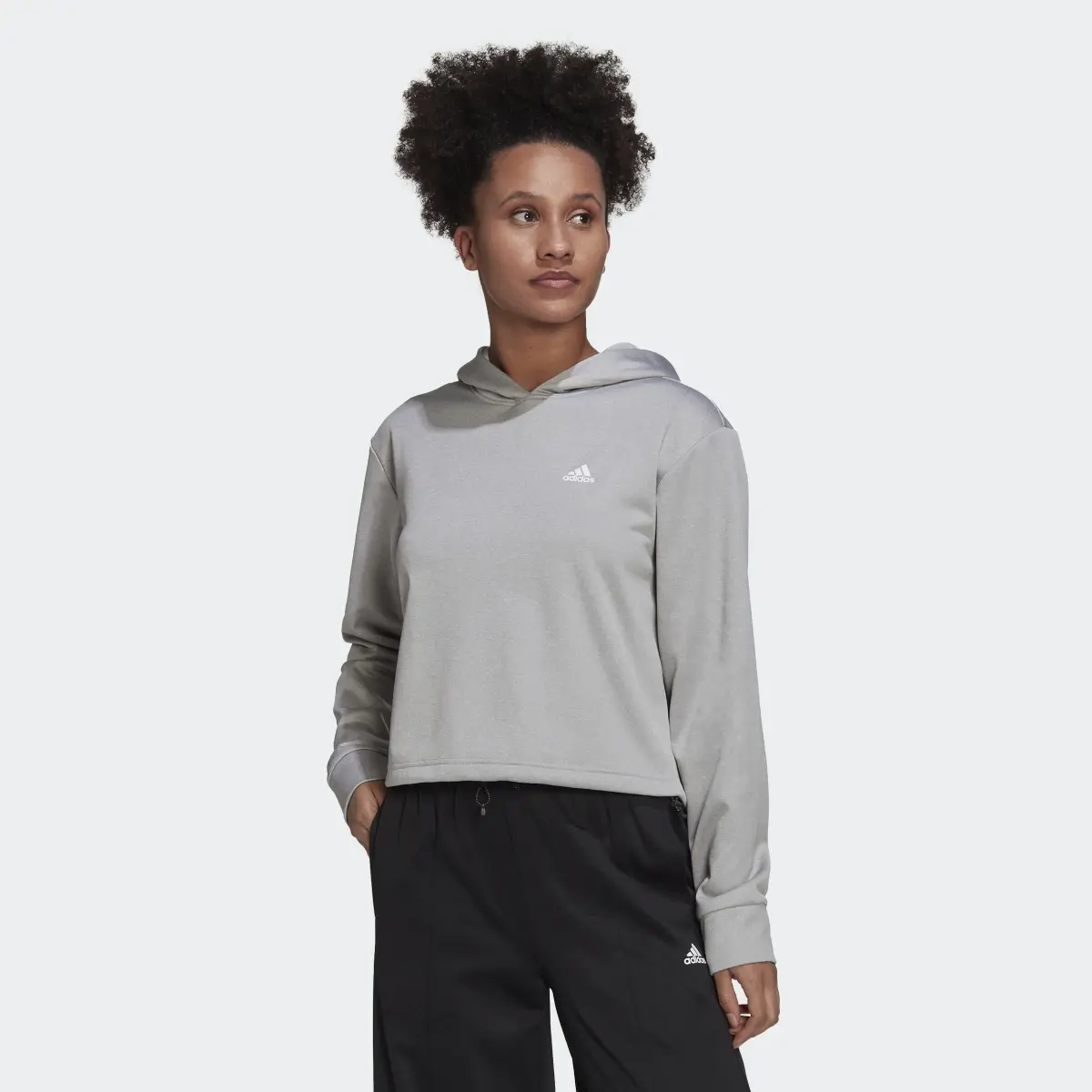 Adidas AEROREADY Hoodie. 2