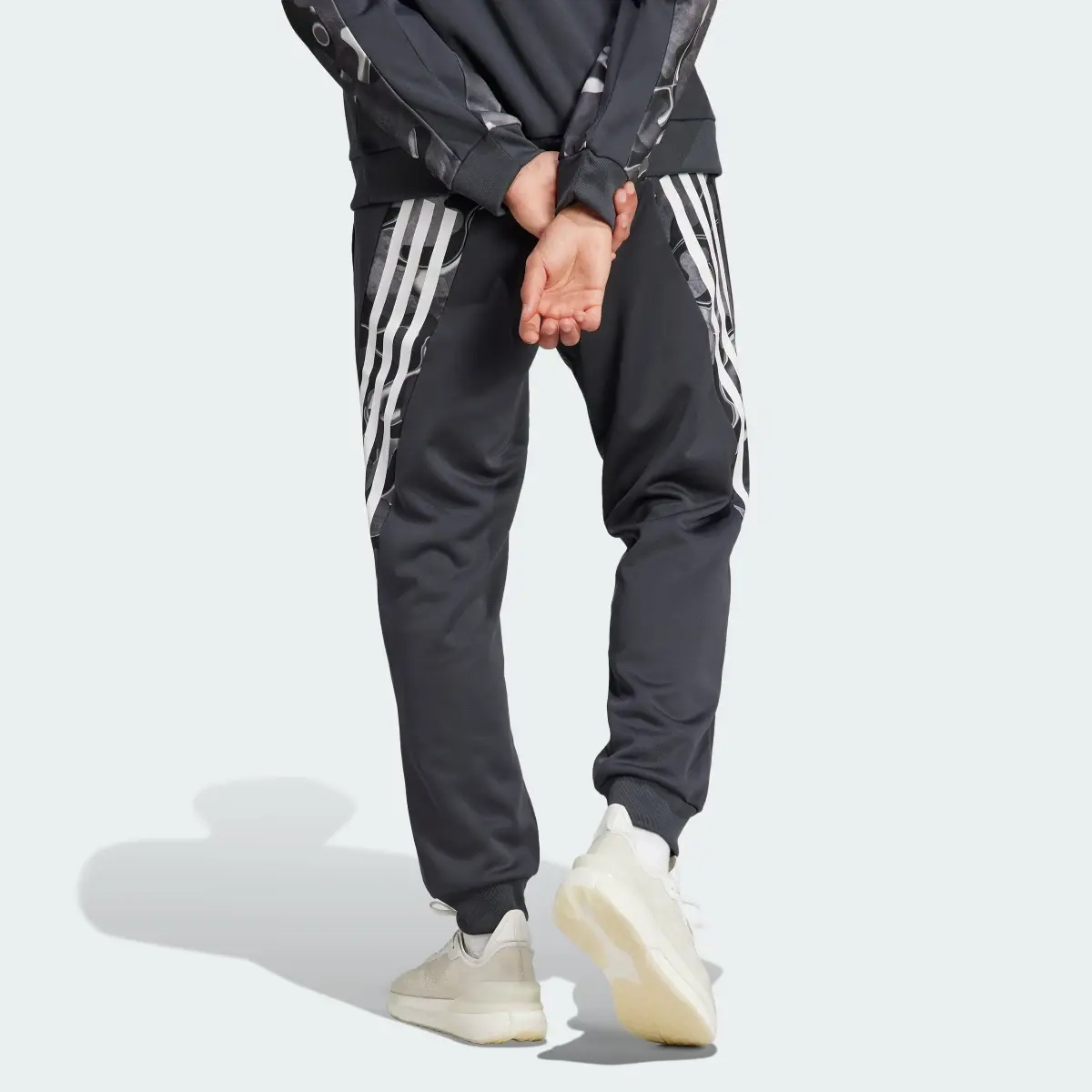 Adidas Future Icons Allover Print Joggers. 2