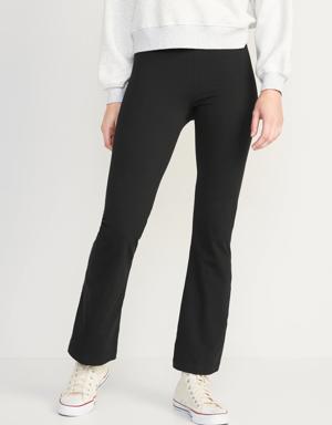 Old Navy High-Waisted Flare Leggings black