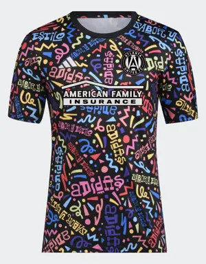 Adidas Atlanta United FC MLS Hispanic Heritage Month Pre-Match Jersey