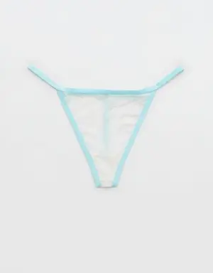 SMOOTHEZ Mesh String Thong Underwear