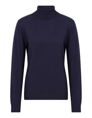 Long Sleeve Turtleneck Sweater - 1 / ECRU