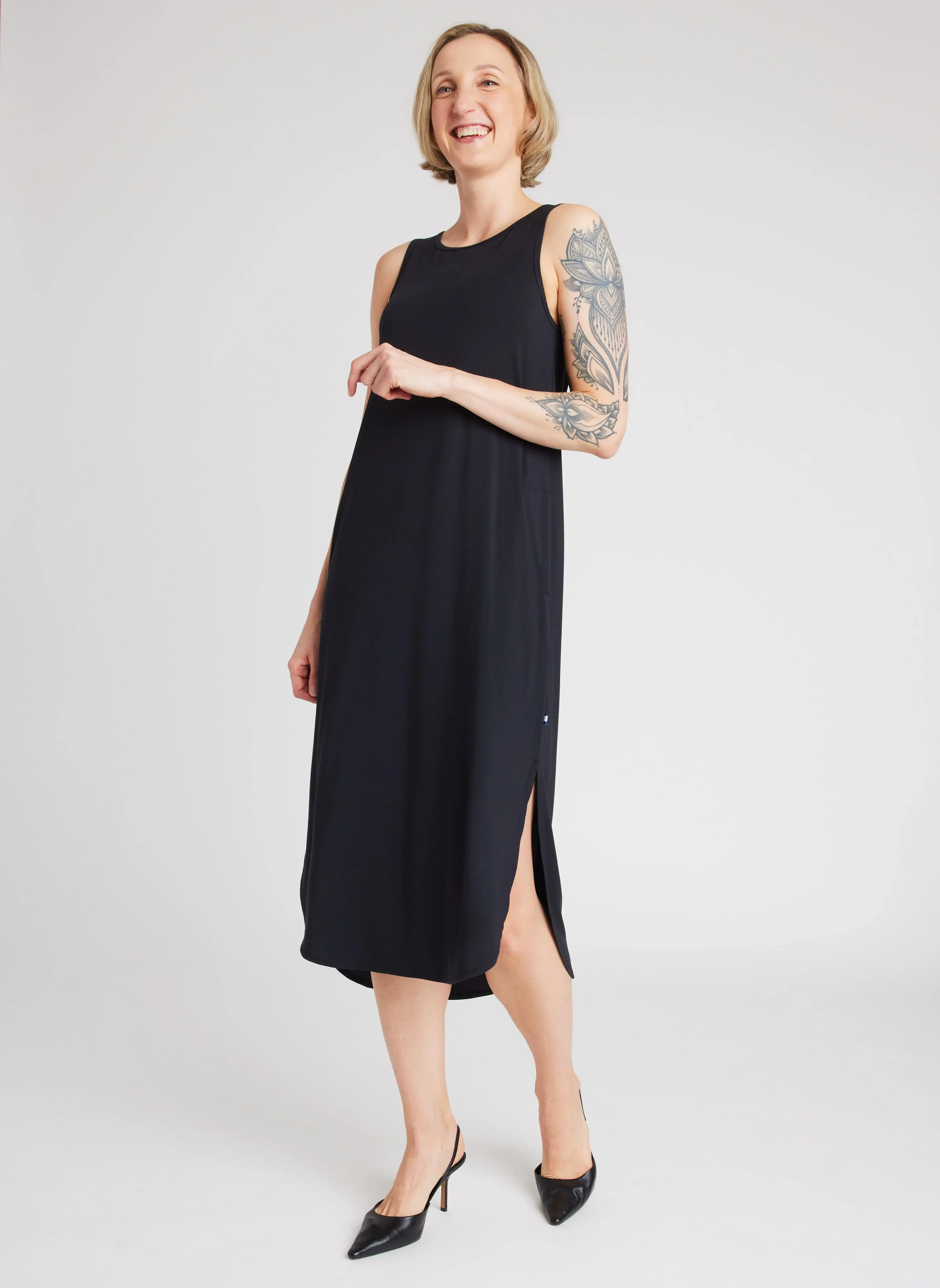 Kit And Ace Banyan Tank Dress. 1