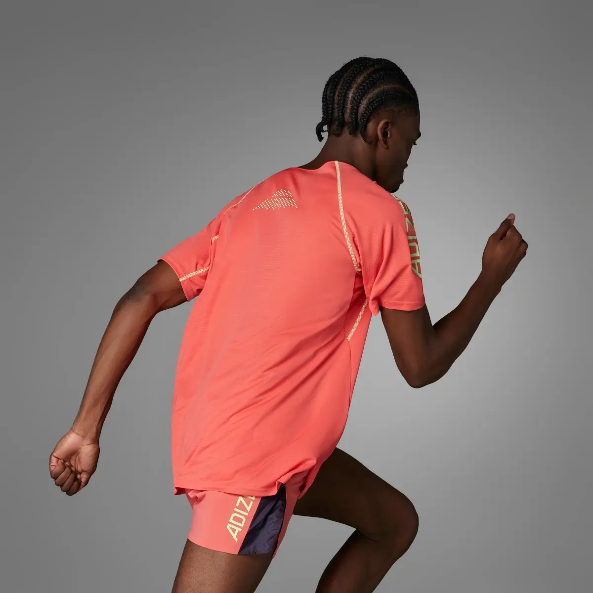 Adidas Playera de Running Ekiden (Unisex). 2