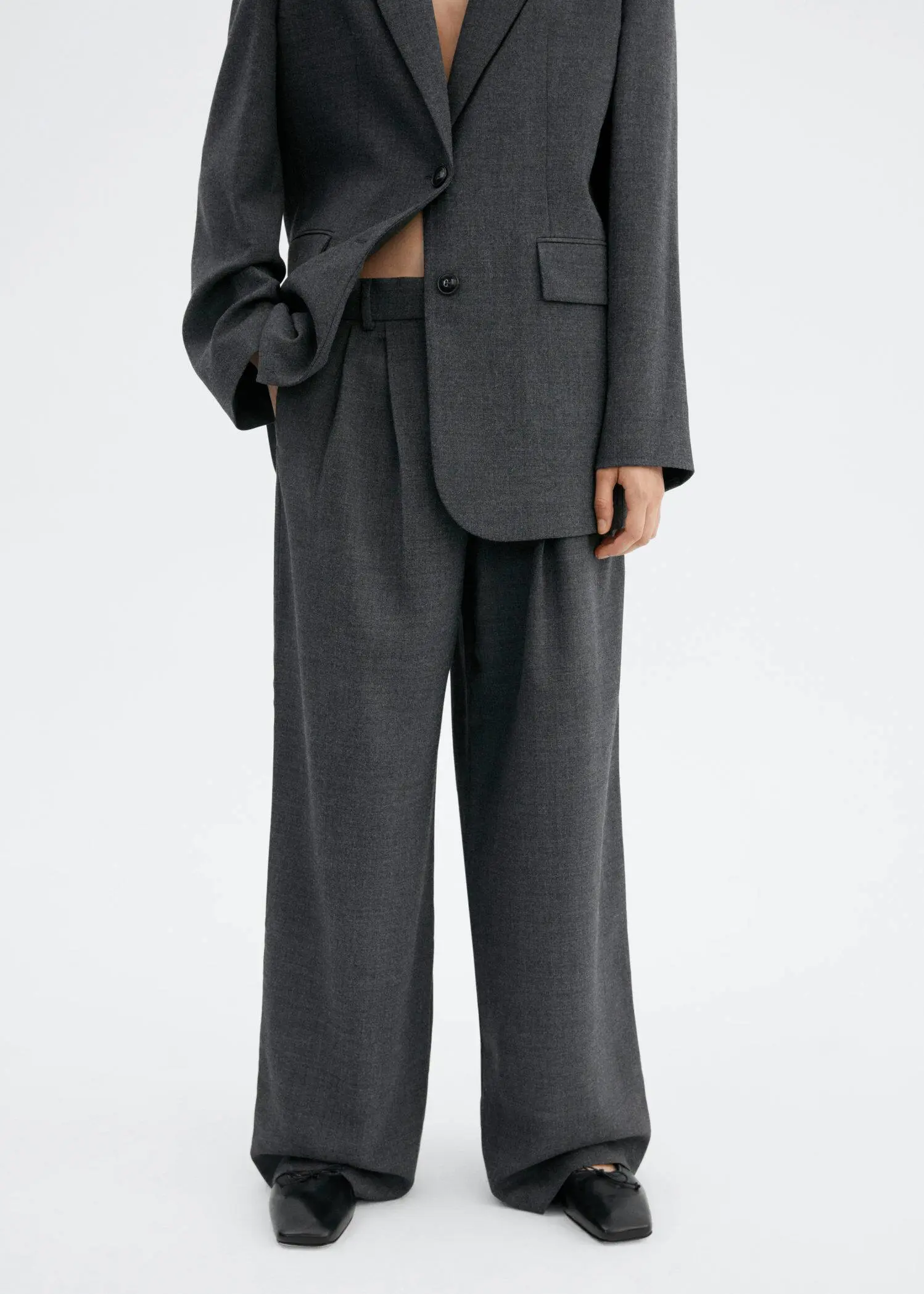 Mango Wool suit pants. 2