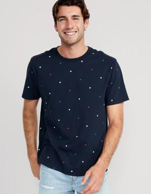 Old Navy Soft-Washed Printed Crew-Neck T-Shirt for Men multi