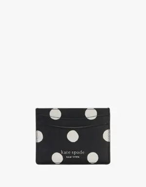 Morgan Sunshine Dot Card Holder