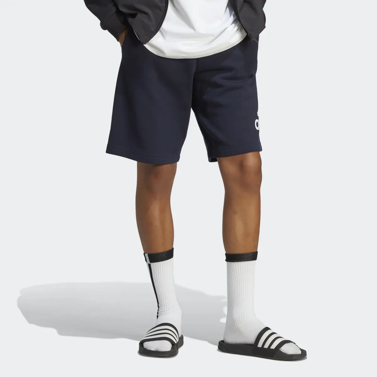 Adidas Pantalón corto Essentials Big Logo French Terry. 3