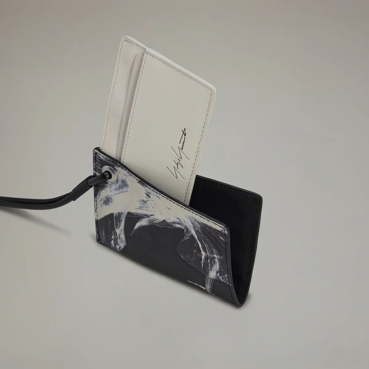 Adidas Y-3 Floral Card Holder. 3