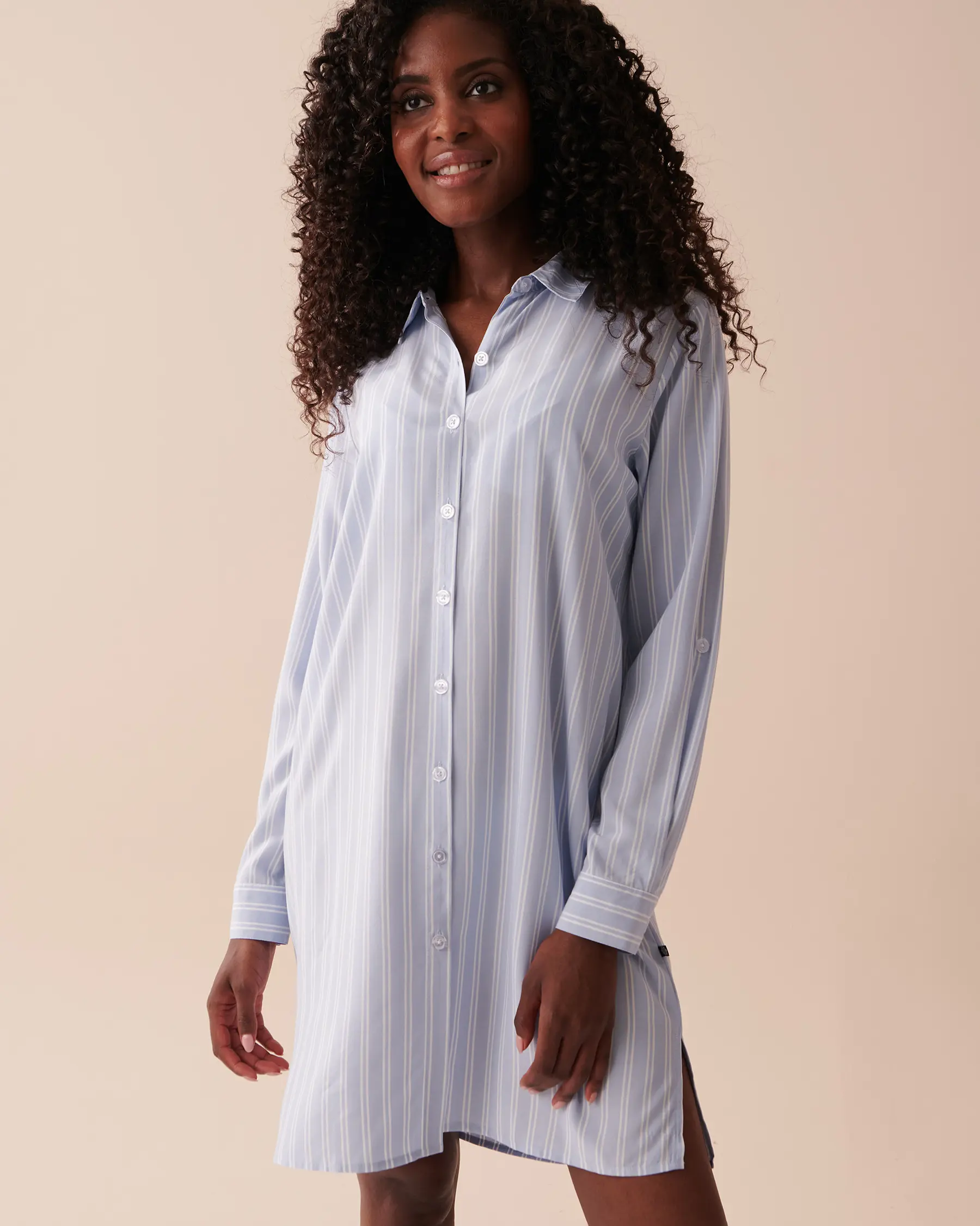 La Vie en Rose Long Button-down Tunic. 3