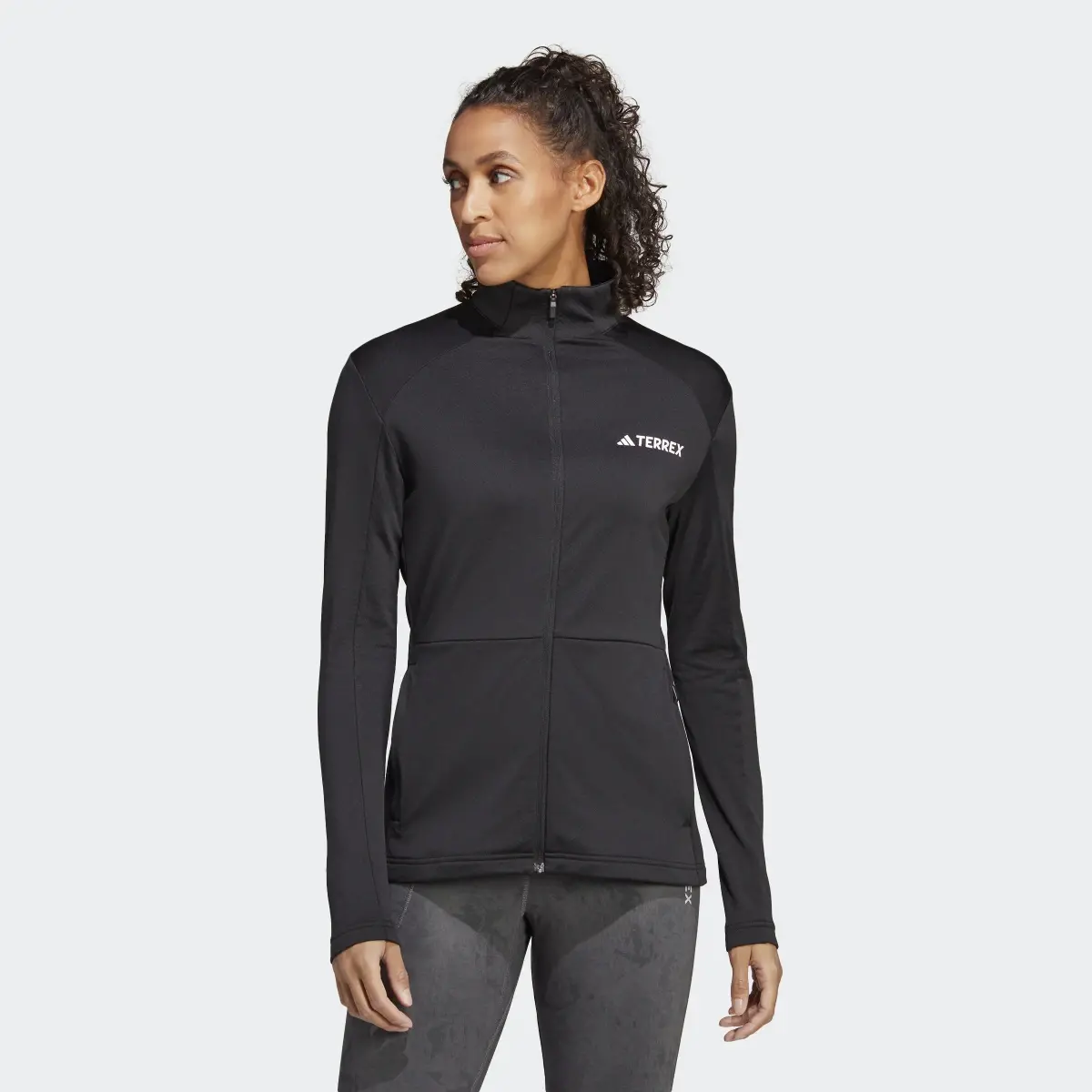 Adidas TERREX Multi Full-Zip Fleece Jacket. 2