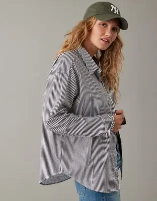 American Eagle Perfect Button-Up Shirt. 1