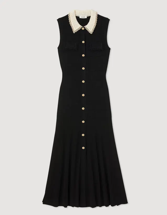 Sandro Long sleeveless dress Login to add to Wish list