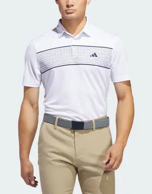 Adidas Playera Polo con Tira en el Pecho