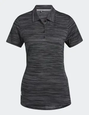 Space-Dyed Short Sleeve Polo Shirt