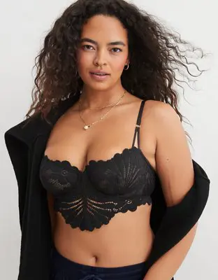 American Eagle Show Off Unlined Lace Bra. 1