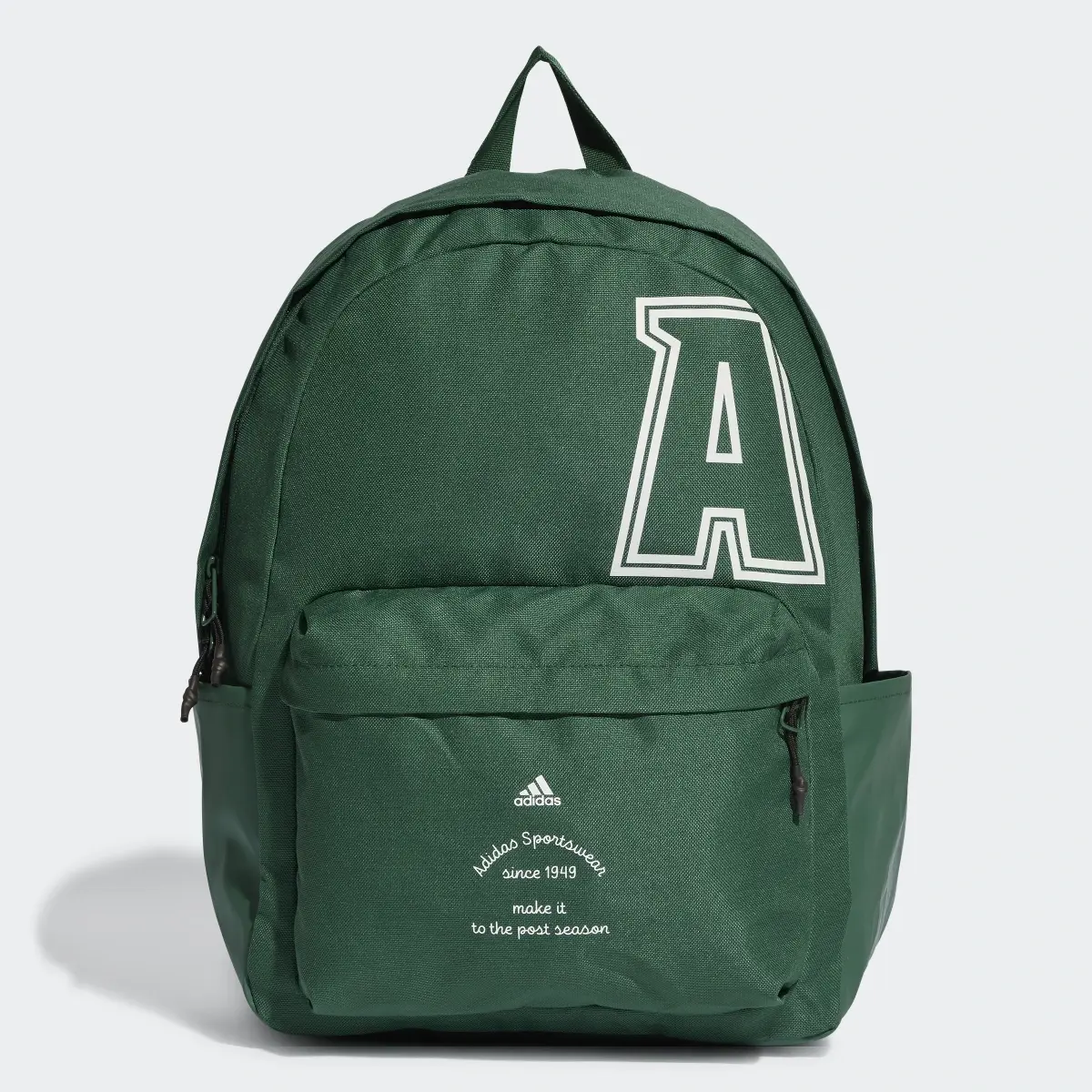 Adidas Classic Brand Love Initial Print Backpack. 2