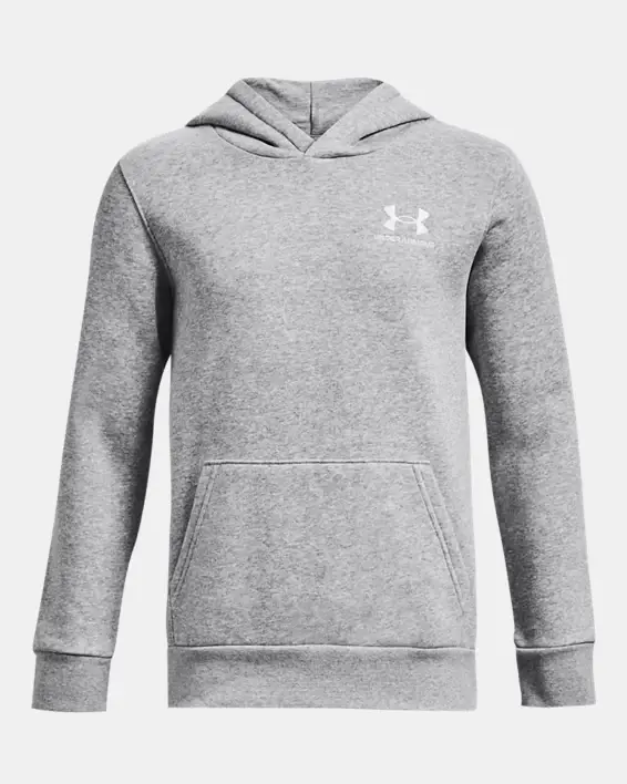 Under Armour Boys' UA Essential Fleece Hoodie. 1